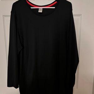 OLD NAVY Active Black Long Sleeve Shirt